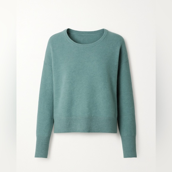 Tahari Sweaters - Tahari 100% Cashmere Turquoise Sweater Size L — Luxe & Cozy!